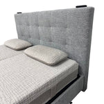 laver spilt king adjustable bed frame with slaapkop latex mattresses and pillows