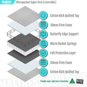 MICRO POCKET SUPER FIRM MATTRESS