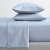 Renee Taylor 300 Thread Count Certified Organic Cotton sheet Set Baby Blue
